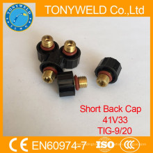 TIG welding torches spares parts short back cap 41V33